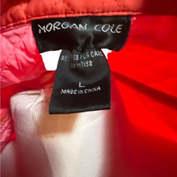 MORGAN COLE|  BUTTON UP LONG SLEEVE COAT LARGE - Picture 6 of 6